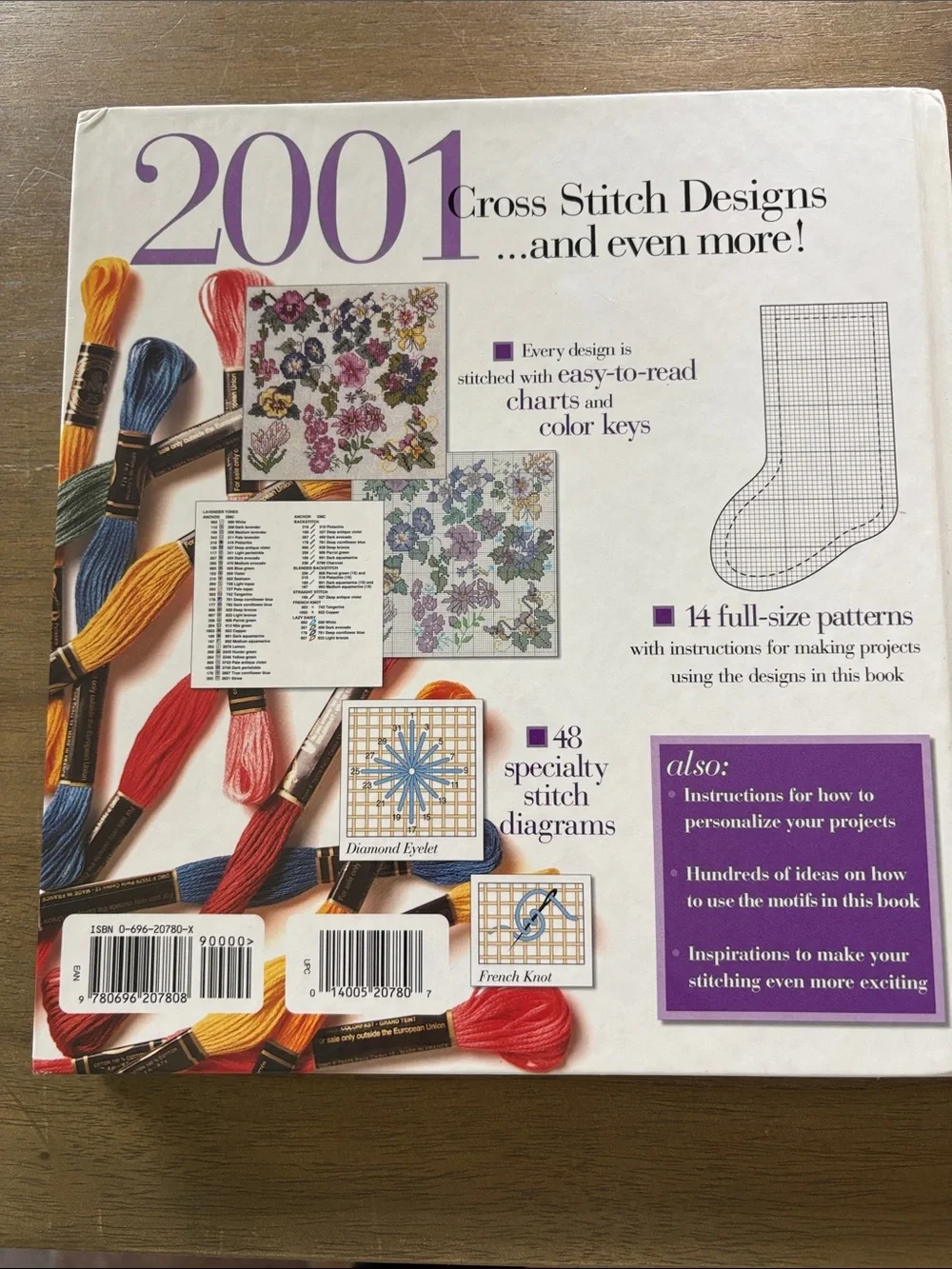 2001 Cross Stitch Designs Essential Reference Book